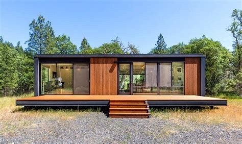 prefab modern steel tiny houses